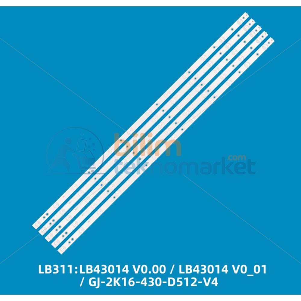 PHİLİPS 49PUS6101/12 TELEVİZYON LED BAR GRUBU ORİJİNAL-LB311