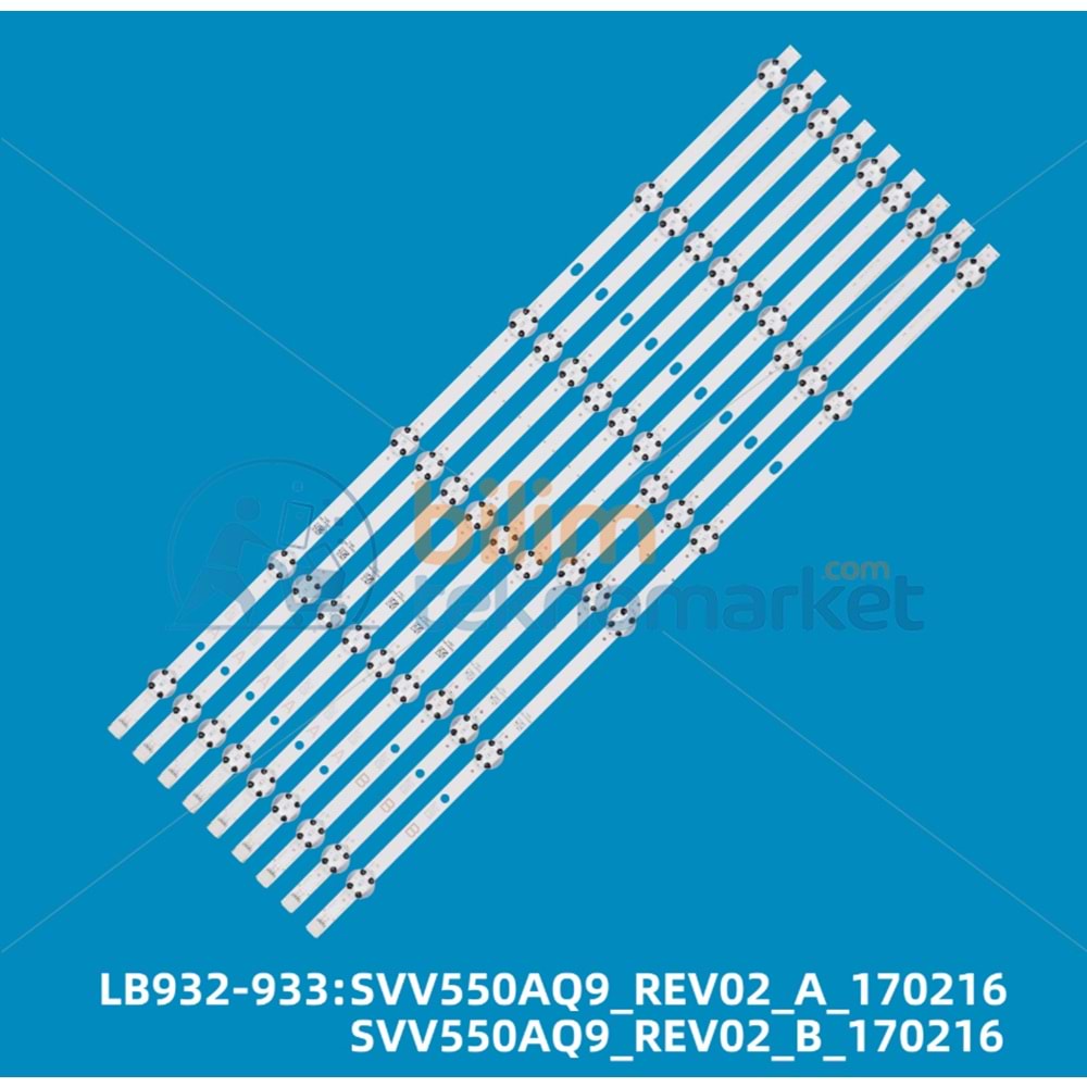VESTEL 55UD8460 TELEVİZYON LED BAR GRB. ORİJİNAL -LB932