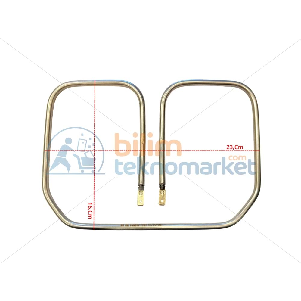 TOST MAKİNESİ REZİSTANSI KÖŞELİ 110V 1000W 9197061295 ORİJİNAL