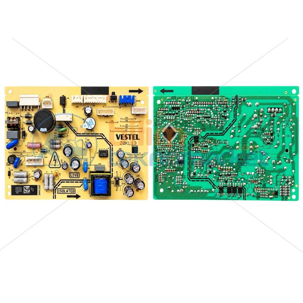 VESTEL İNVENTER KLİMA İÇ ÜNİTE ANAKARTI PCB KART 32053791 ORİJİNAL