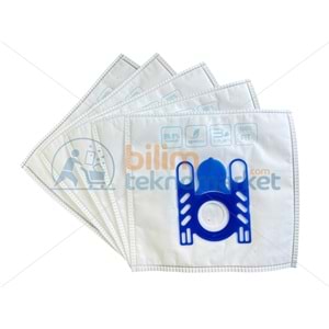 ARÇELİK S 680 B SÜPÜRGE SENTETİK BEZ TOZ TORBASI 5,Lİ PAKET