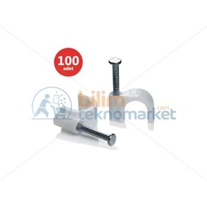 KARYA 7 NUMARA ÇELİK ÇİVİLİ 16 MM KROŞE (100'LÜ POŞET)