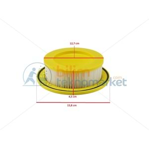 ARÇELİK S 7500 SÜPÜRGE HEPA FİLTRESİ - SARI