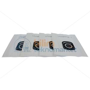 ROWENTA HYGİENE + TEFAL SÜPÜRGE İÇİN SENTETİK TOZ TORBASI 4,LÜ PAKET