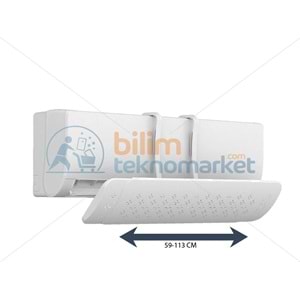 KLİMA RÜZGAR KIRICI HAVA YÖNLENDİRİCİ SPLİT 59-113 CM