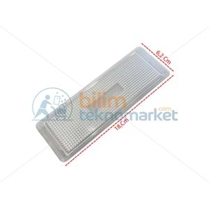 KUMTEL DAVLUMBAZ ASPİRATÖR DP6 LAMBA CAM PLASTİĞİ 11Z00001797 ORİJİNAL