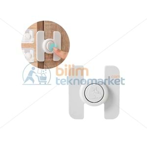 SUNUP SN-28751 BUZDOLABI ÇEKMECE DOLAP KİLİDİ GEÇMELİ YAPIŞKANLI (ÇOCUK KİLİDİ)