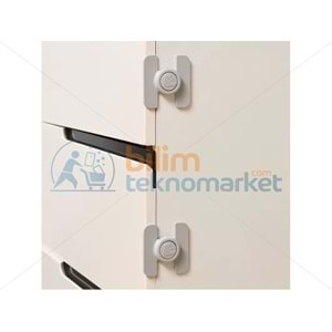 SUNUP SN-28751 BUZDOLABI ÇEKMECE DOLAP KİLİDİ GEÇMELİ YAPIŞKANLI (ÇOCUK KİLİDİ)