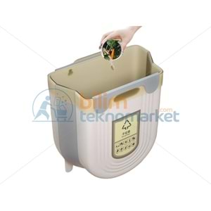 SUNUP SN-14644 KATLANABİLİR KÖRÜKLÜ MUTFAK ÇÖP KOVASI
