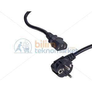 TELEVİZYON VE BİLGİSAYAR İÇİN POWER GÜÇ KABLOSU (DÜZ ÇIKIŞ) 1.5 METRE 14608