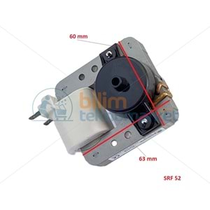 BOSCH BUZDOLABI DONDURUCU İÇ FAN MOTORU 00494492/00491665