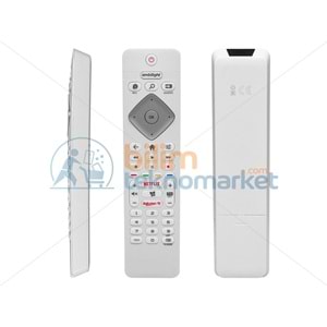 PHİLİPS 50PUS8204/12 65PUS8204 70PUS7304/12 AMBİLİGHT NETFLİX RAKUTEN TUŞLU LED TV KUMANDASI