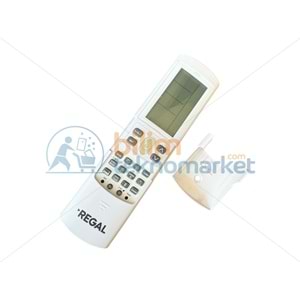 REGAL RAC-ZAC SERİSİ KLİMA KUMANDASI (FOSFORLU TUŞLU) BEYAZ 20742723 ORİJİNAL