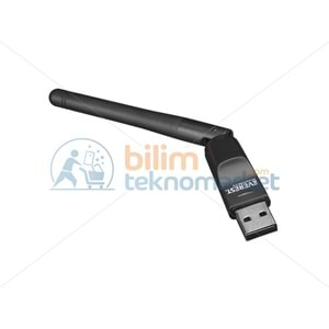 WİFİ USB KABLOSUZ ADAPTÖR 150MBPS 2.4GHZ 2DBI MT7601 İŞLEMCİ (IPTV UYDU ALICI UYUMLU)