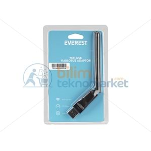 WİFİ USB KABLOSUZ ADAPTÖR 150MBPS 2.4GHZ 2DBI MT7601 İŞLEMCİ (IPTV UYDU ALICI UYUMLU)