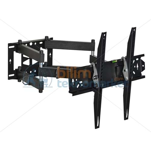 HAREKETLİ TV DUVAR ASKI APARATI 39''/75'' 99 İLE 190 EKRAN ARASI TÜM LCD-LED TV LER İÇİN ÇİFT KOLLU KİLİTLİ MODEL 18646