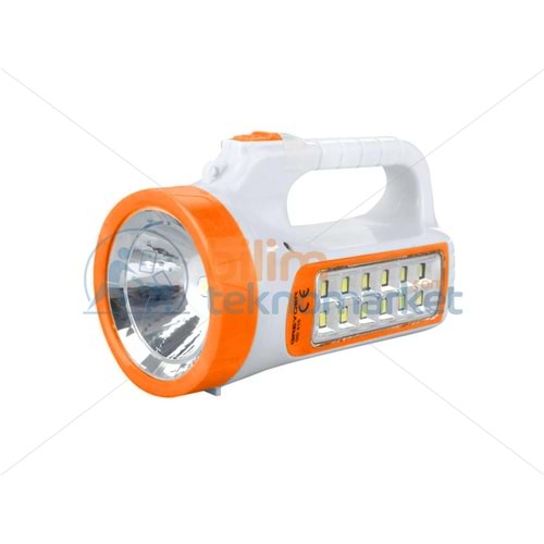 GREYDER GD-410 SOLAR ŞARJLI 3 WATT 12 LED EL FENERİ IŞILDAK 29408