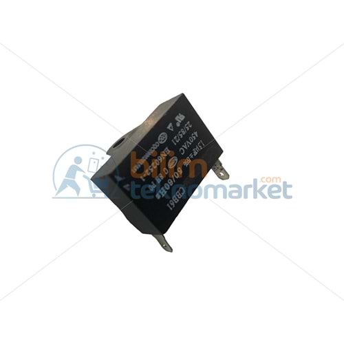 KAPASİTÖR KARE TİPİ 1,5 UF, 2 SOKET