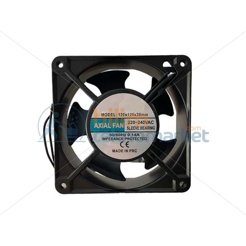 KARE FAN MOTORU 120x120x38 220V