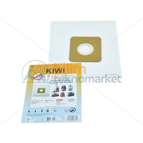KİWİ SÜPÜRGE SENTETİK TORBASI 5,Lİ PAKET 1.KALİTE