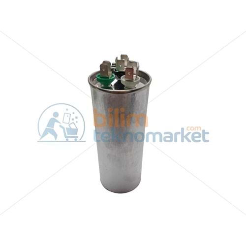 50+5 UF 450V KLİMA KAPASİTÖRÜ METAL GÖVDELİ KONDANSATÖR