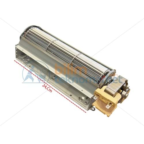 RADYAN FAN MOTORU 24 CM BAKIR SARGI 680-240 220V 50/60 Hz 35W
