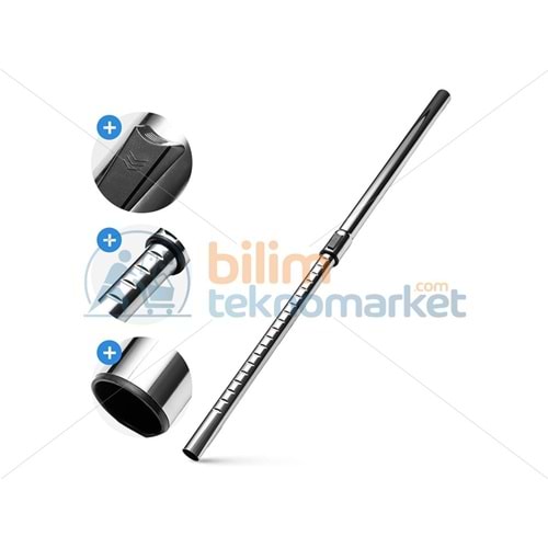 32 MM TELESKOPİK METAL SÜPÜRGE UZATMA BORUSU