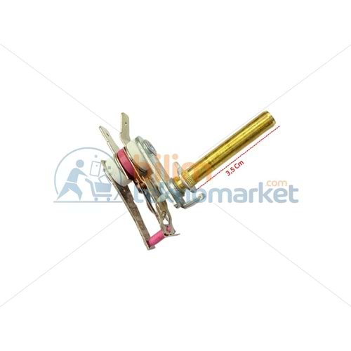 SEMAVER ÜTÜ VE TOST MAKİNESİ İÇİN TERMOSTAT (UZUN MİL) CR301203