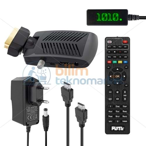 MULTİ MİNİ SCART + HDMI GİRİŞLİ TKGS'Lİ DISPLAY GÖZLÜ FULL HD UYDU ALICISI