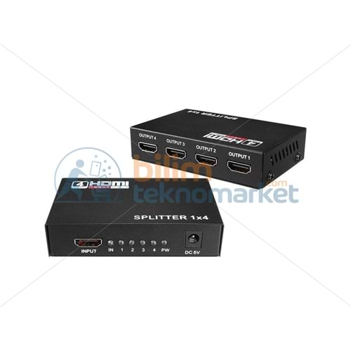 FULLY G-538G 1.4V 1080P 4 PORT HDMI SPLITTER DAĞITICI 17252