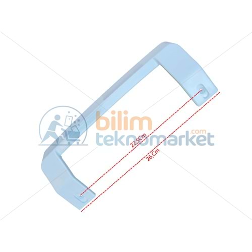 GRUNDIG BUZDOLABI VE DERİN DONDURUCU KAPI KOLU (BEYAZ) 4872690100