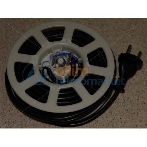 VESTEL AIR MAX DELUXE KIRMIZI-MAVİ SÜPÜRGE KABLO SARMA MEKANİZMASI KABLOLU 40052673 ORİJİNAL