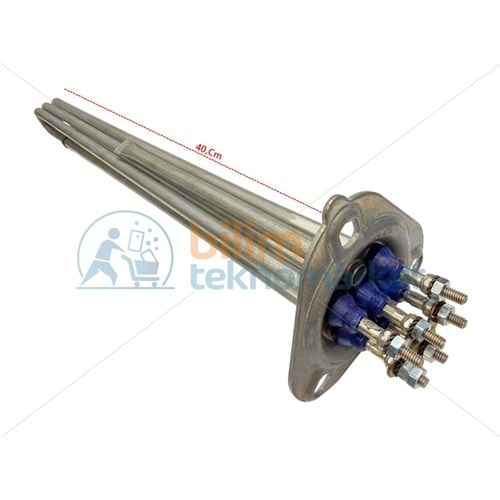SANAYİ TİPİ VİTAL BULAŞIK MAKİNESİ REZİSTANSI (ÜÇGEN FLASH) 10KW 220-380V 40,CM ORİJİNAL