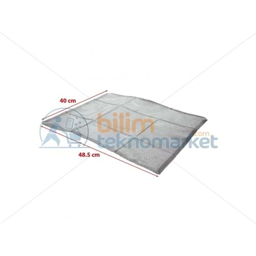 ARÇELİK ASPİRATÖR İÇİN ALİMİNYUM TEL FİLTRE - 48.5 X 40CM
