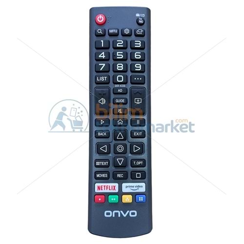 ONVO WEBOS 4K SMART AKILLI LED TV KUMANDASI ORİJİNAL