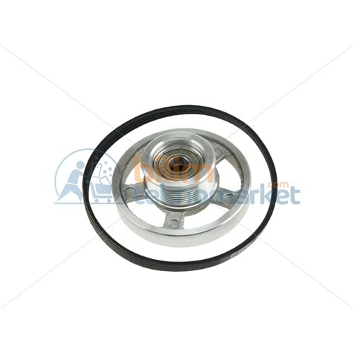 BLOMBERG ÇAMAŞIR KURUTMA MAKİNESİ KASNAK VE KAYIŞ TAKIMI 492204404 ORİJİNAL
