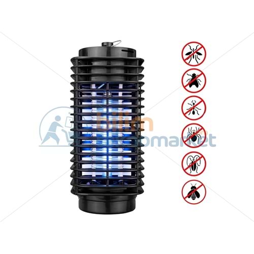 ASONIC S24 PRO 4 WATT SİYAH AÇILABİLEN ALT KAPAK KOKUSUZ TAŞINABİLİR LED MAVİ IŞIKLI SİNEK ÖLDÜRÜCÜ