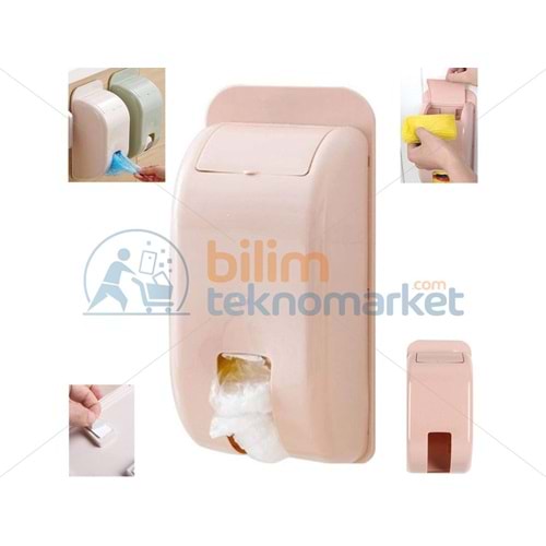 SUNUP SN-27113 DUVARA MONTELİ ÇÖP POŞETİ VE GALOŞ SAKLAMA KUTUSU