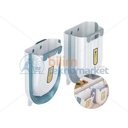 SUNUP SN-14644 KATLANABİLİR KÖRÜKLÜ MUTFAK ÇÖP KOVASI