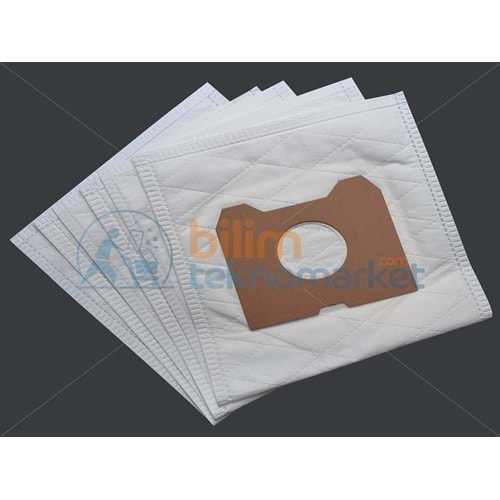 PHİLİPS ATHENA SÜPÜRGE_SENTETİK BEZ TOZ TORBASI_5,Lİ PAKET