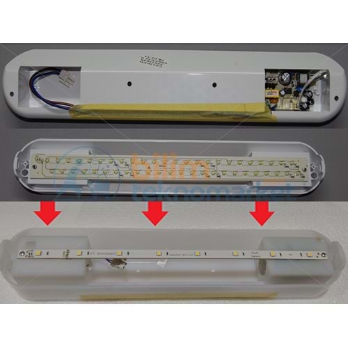 FİNLUX BUZDOLABI LED STRIP PCB 32012836/32046341 ORİJİNAL