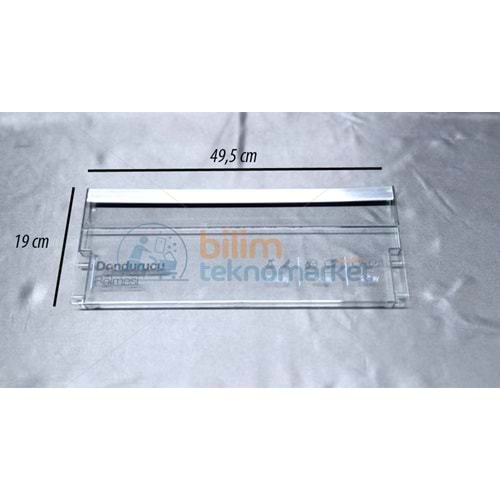 VESTEL GT/SN653EVMK-IMD(A++)(NFK64)C.A BUZDOLABI DONDURUCU ŞEFFAF KAPAK GRUBU 42169371 /42327056 ORİJİNAL