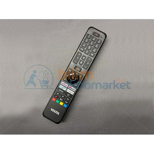 VESTEL 43UA9600 4K ANDROID TV 17MB170 TV UZAKTAN KUMANDASI (MİKROFONLU, NETFLİX, YOUTUBE, PRİME VE GOOGLE PLAY TUŞLU) 23765515/30115444 ORİJİNAL