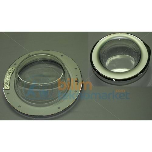 VESTEL HIZLI 9812 TE ÇAMAŞIR MAKİNESİ KAPI GRUBU KROM 42120305 ORİJİNAL