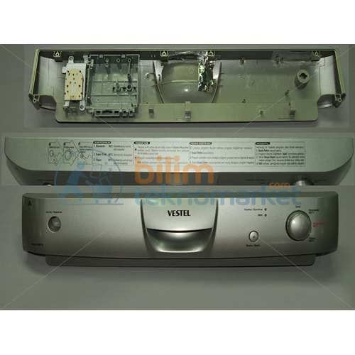 VESTEL HERA 7031 S BULAŞIK MAKİNESİ KONTROL PANELİ GRUBU (GRİ) -DÜĞMELİ- 42070934 ORİJİNAL