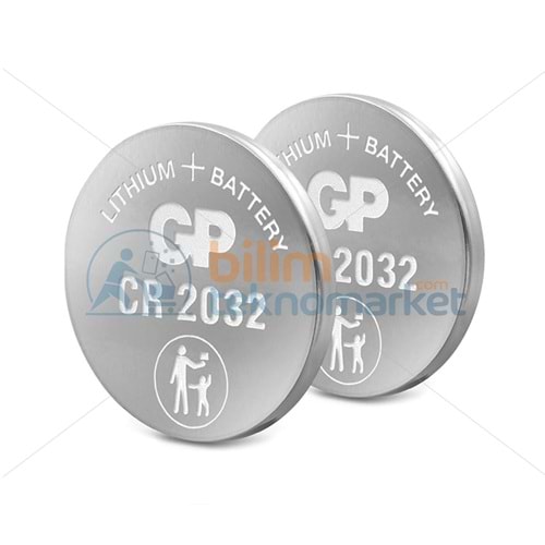 GP CR2032 3 VOLT LİTYUM PARA PİL, GPCR2032-2CPU5, GPPBL2032188 (1,ADET) 3172