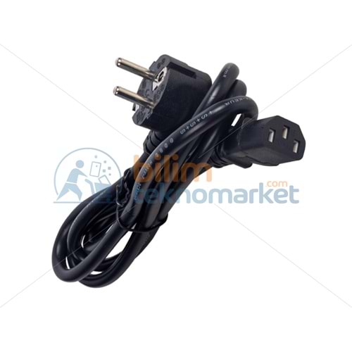 TELEVİZYON VE BİLGİSAYAR İÇİN POWER GÜÇ KABLOSU (DÜZ ÇIKIŞ) 1.5 METRE 14608