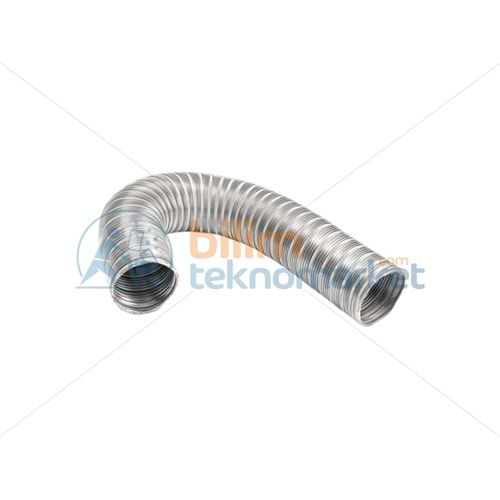 ASPİRATÖR DAVLUMBAZ SPİRALLİ-TELLİ BACA BORUSU (127 MM) (3MT)