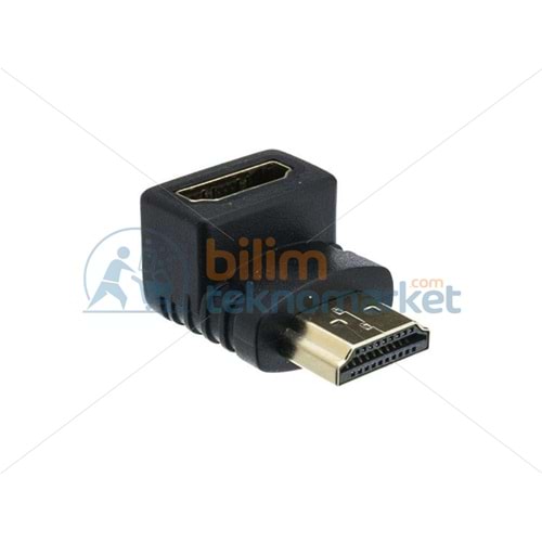 POWERMASTER L TİP 90 DERECE HDMI DİŞİ ERKEK ARA 10616