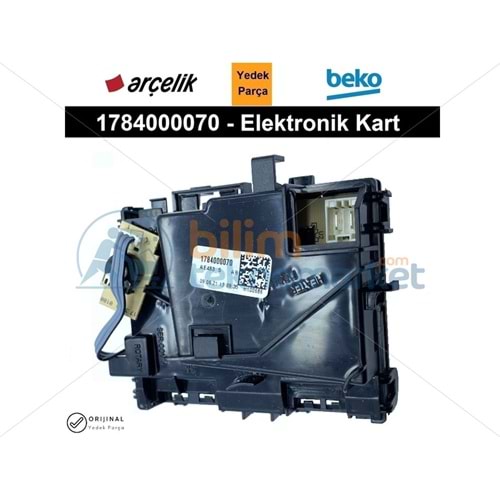 ARÇELİK 6242 HY BULAŞIK MAKİNESİ ANAKARTI 1784000070 ORİJİNAL